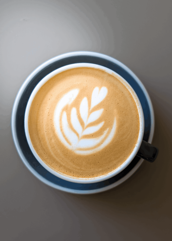 Perfectly crafted flat white