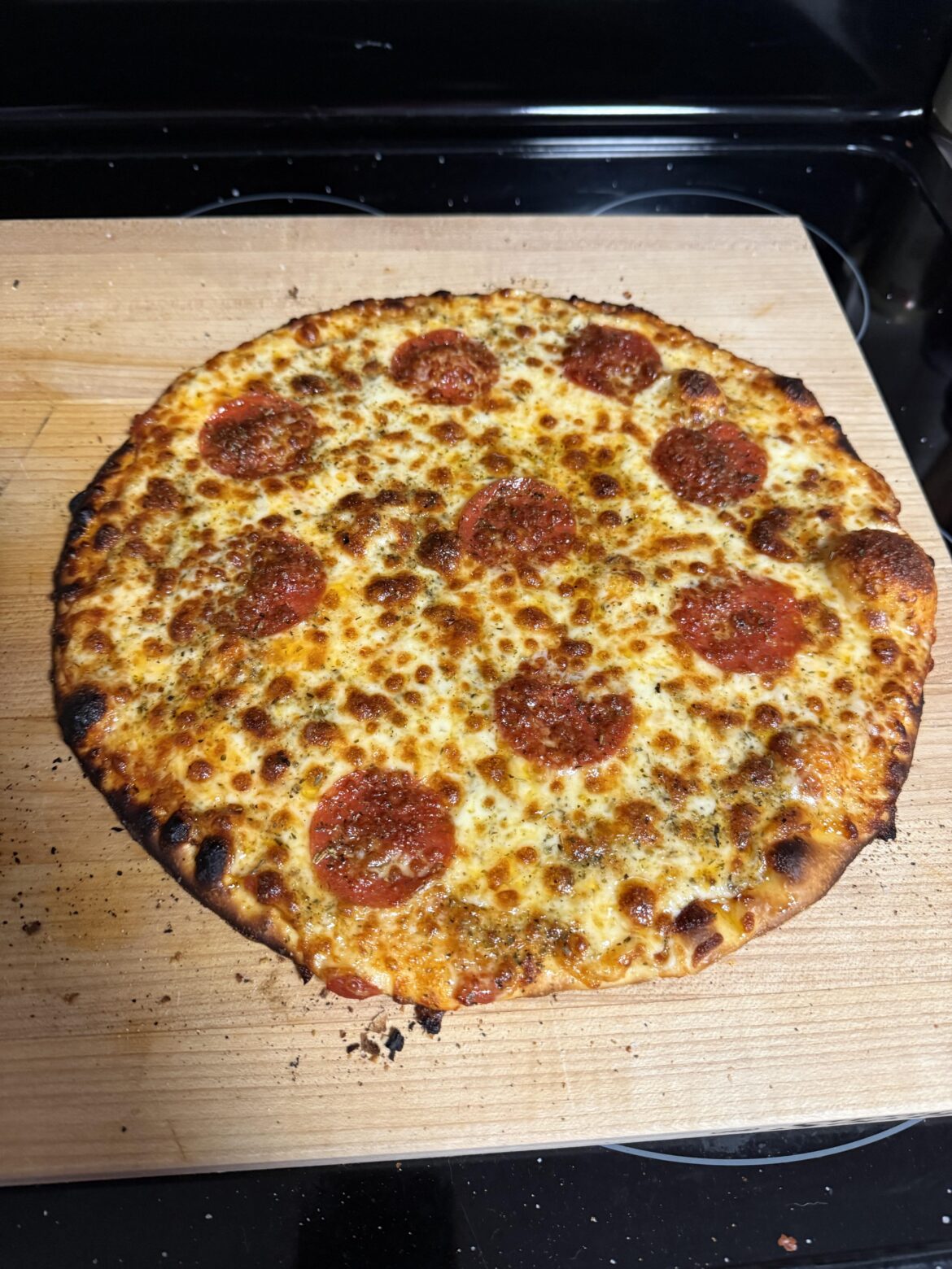 Slowly getting the hang of my first pizza oven