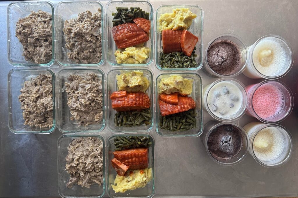 New Year’s meal prep!