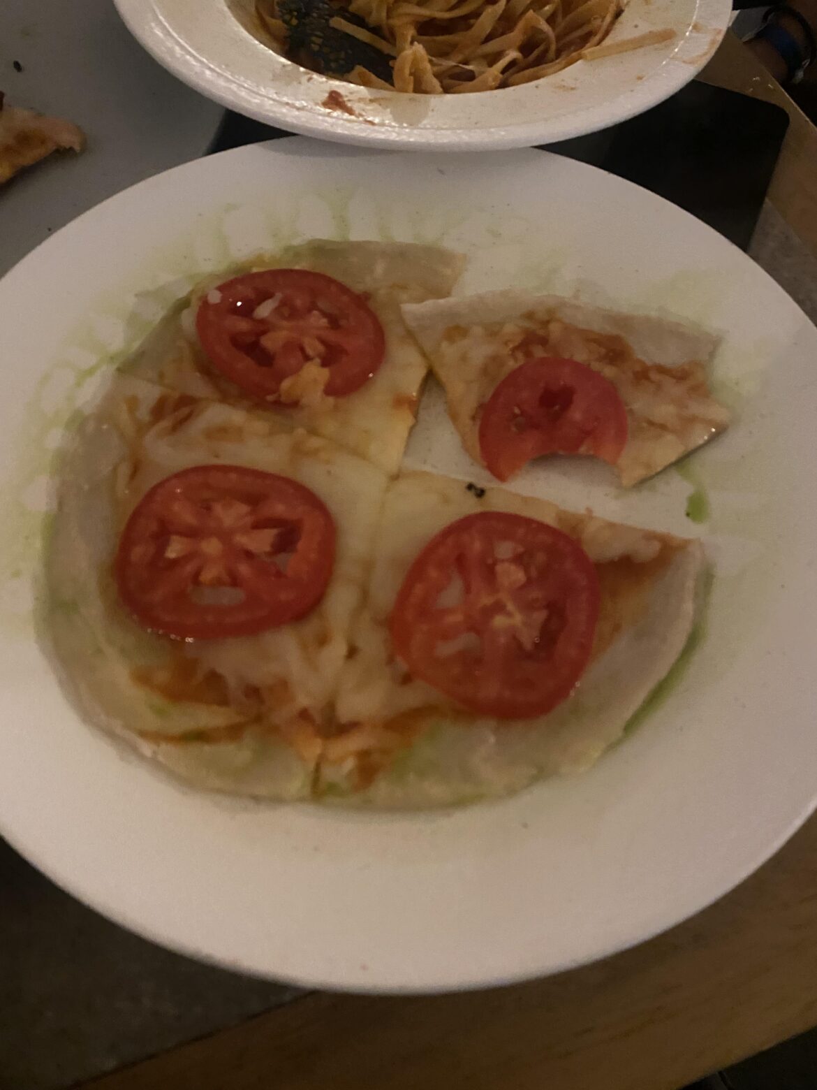 Sad excuse of a pizza