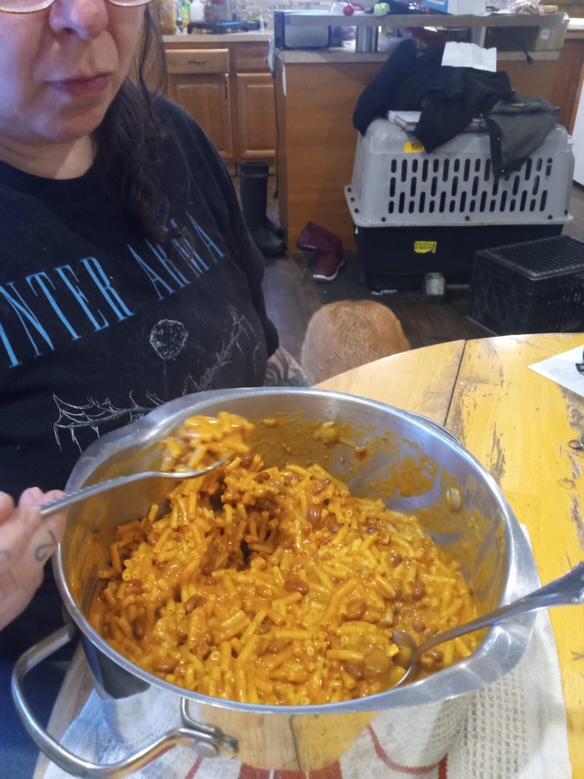 Chili Mac out tha pot