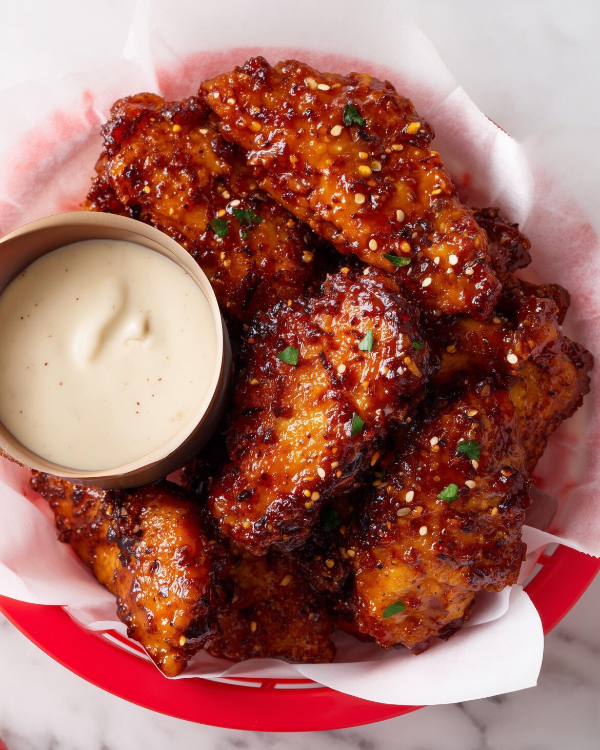 Louisiana Style Seitan Vegan Wings