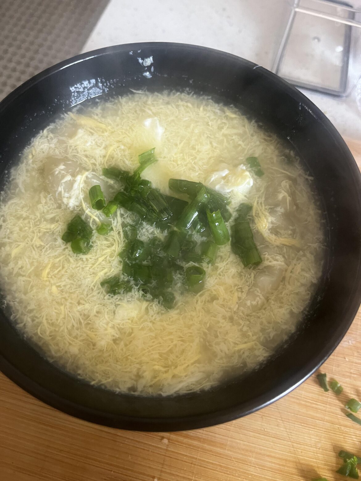 Egg Drop Soup - 371 calories for an entire pot (4 cups total)