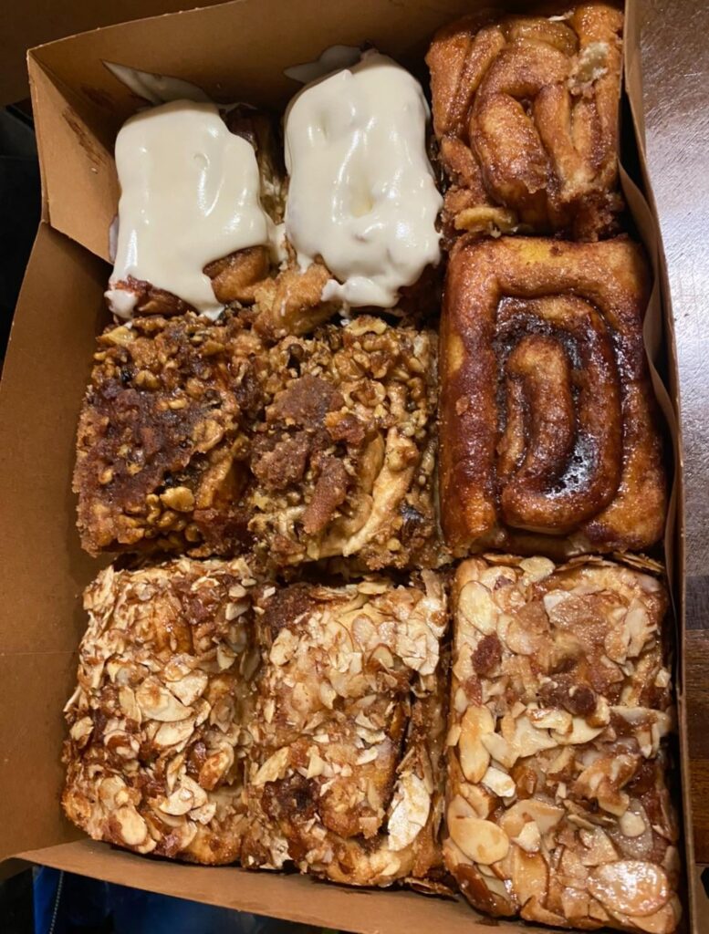 Cinnamon bun. Which one?