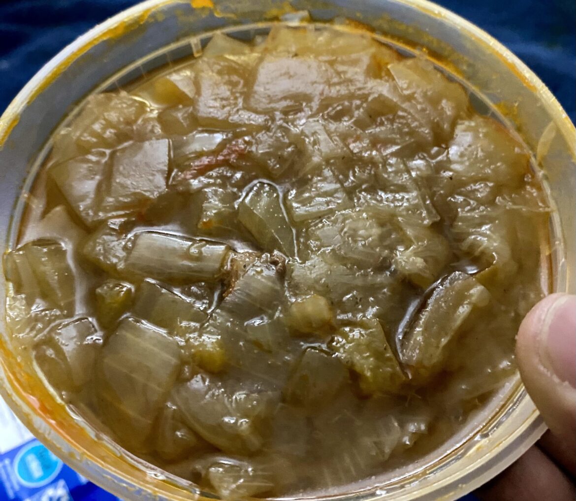 My neighbor gave me cooked Onyums, me and her both love Onyums.