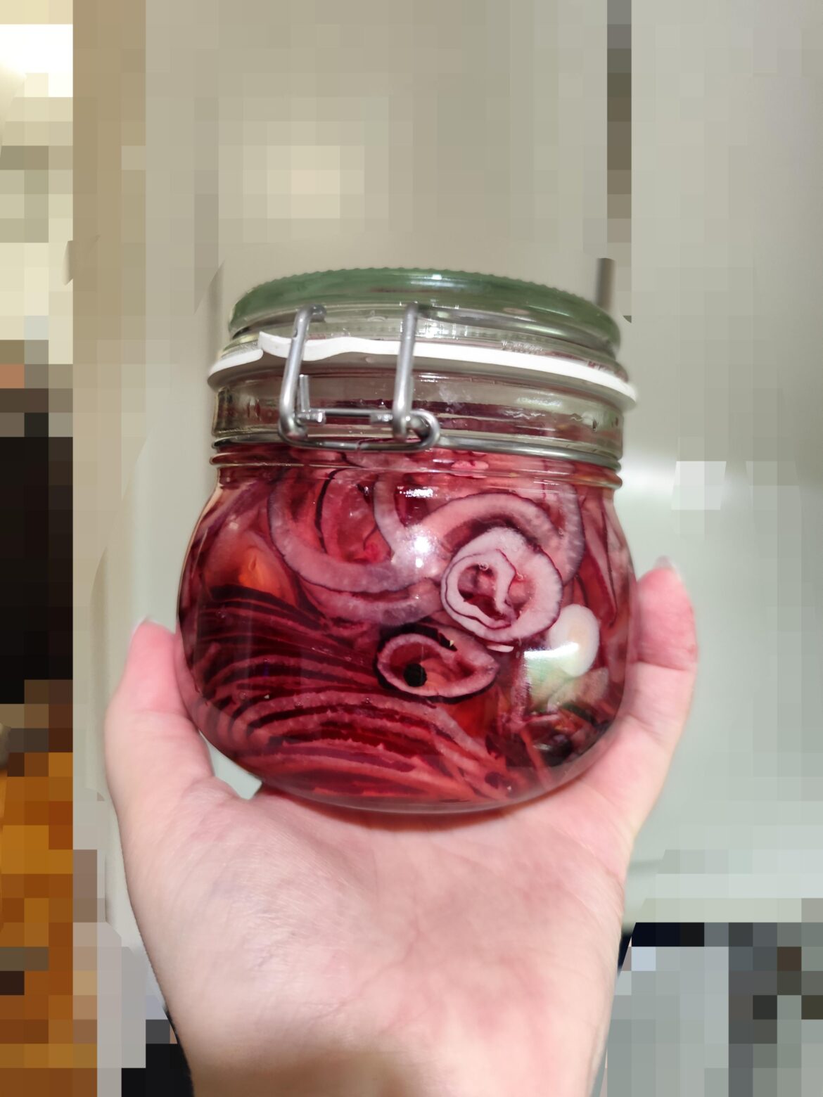 Tried pickling onions for the first time