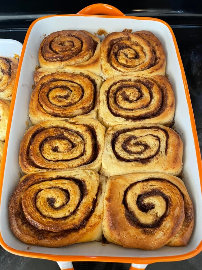 The fetus wants cinnamon rolls