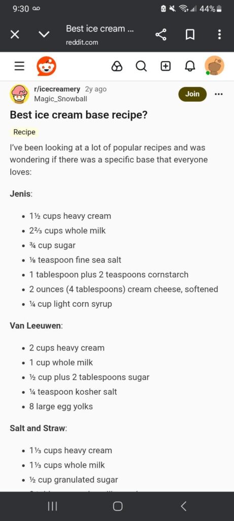 Jeni's birthday buttercream ice cream copycat