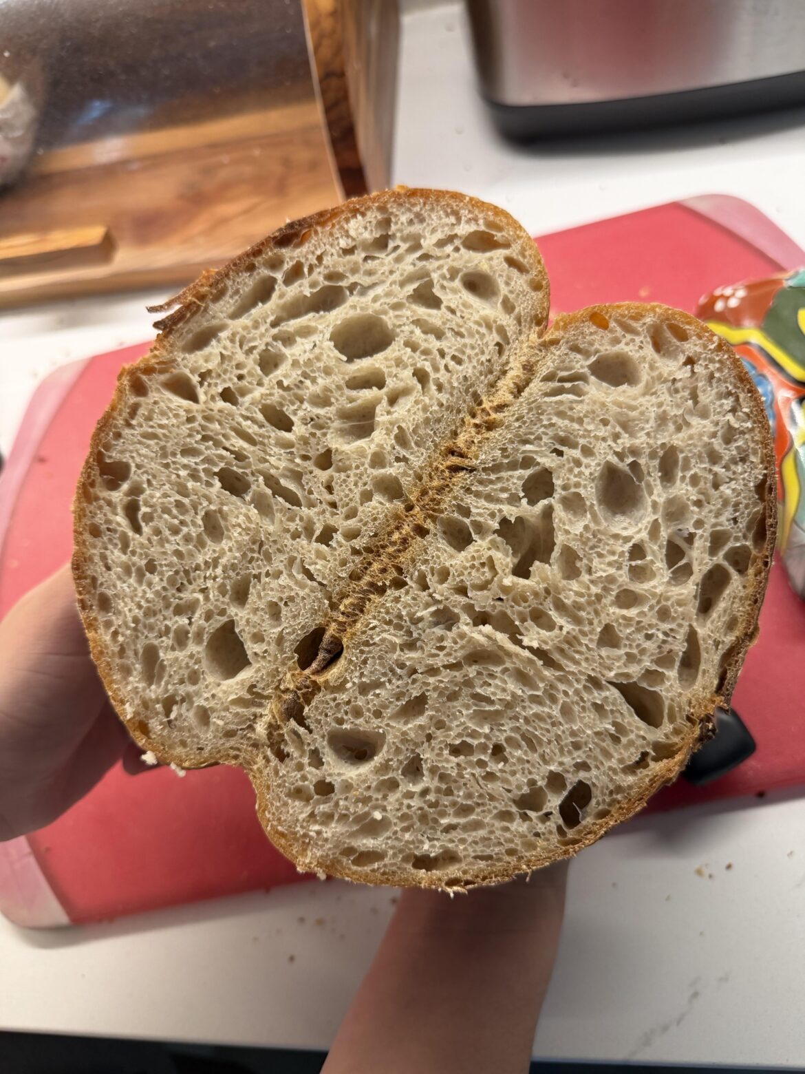 My 13-Year Old Daughter’s First Loaf