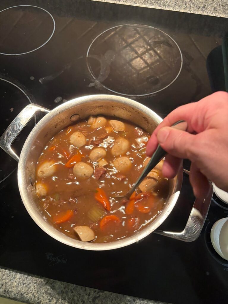 Yesterday’s roast, tonight’s stew