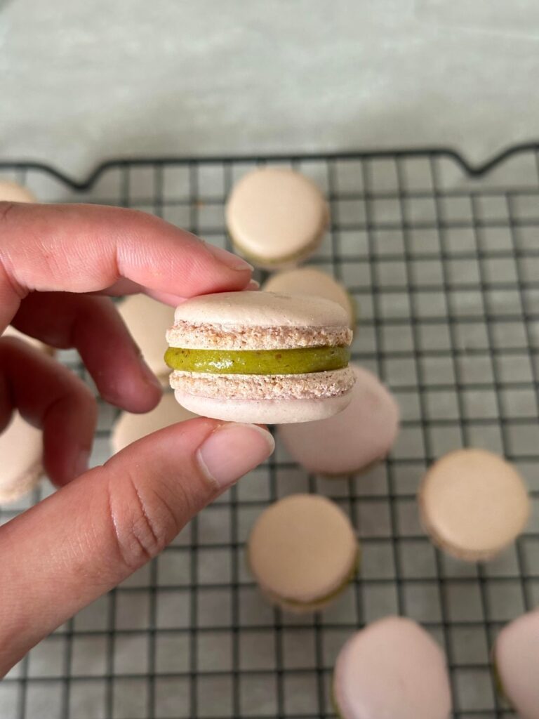 Slight air pocket Slight air pocket