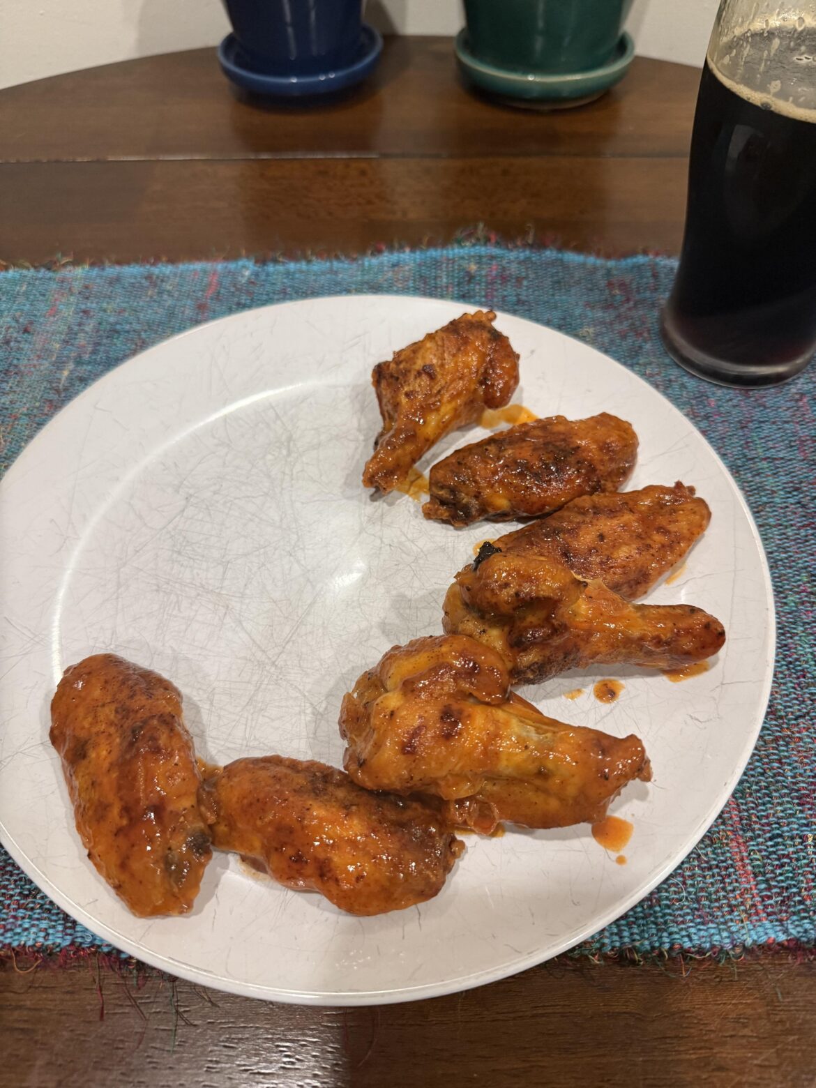 Homemade crispy Buffalo