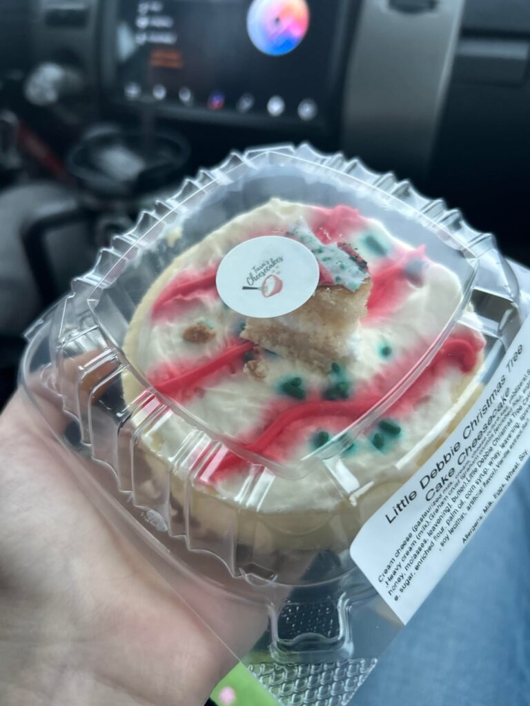 how many calories in these two mini cheesecakes?