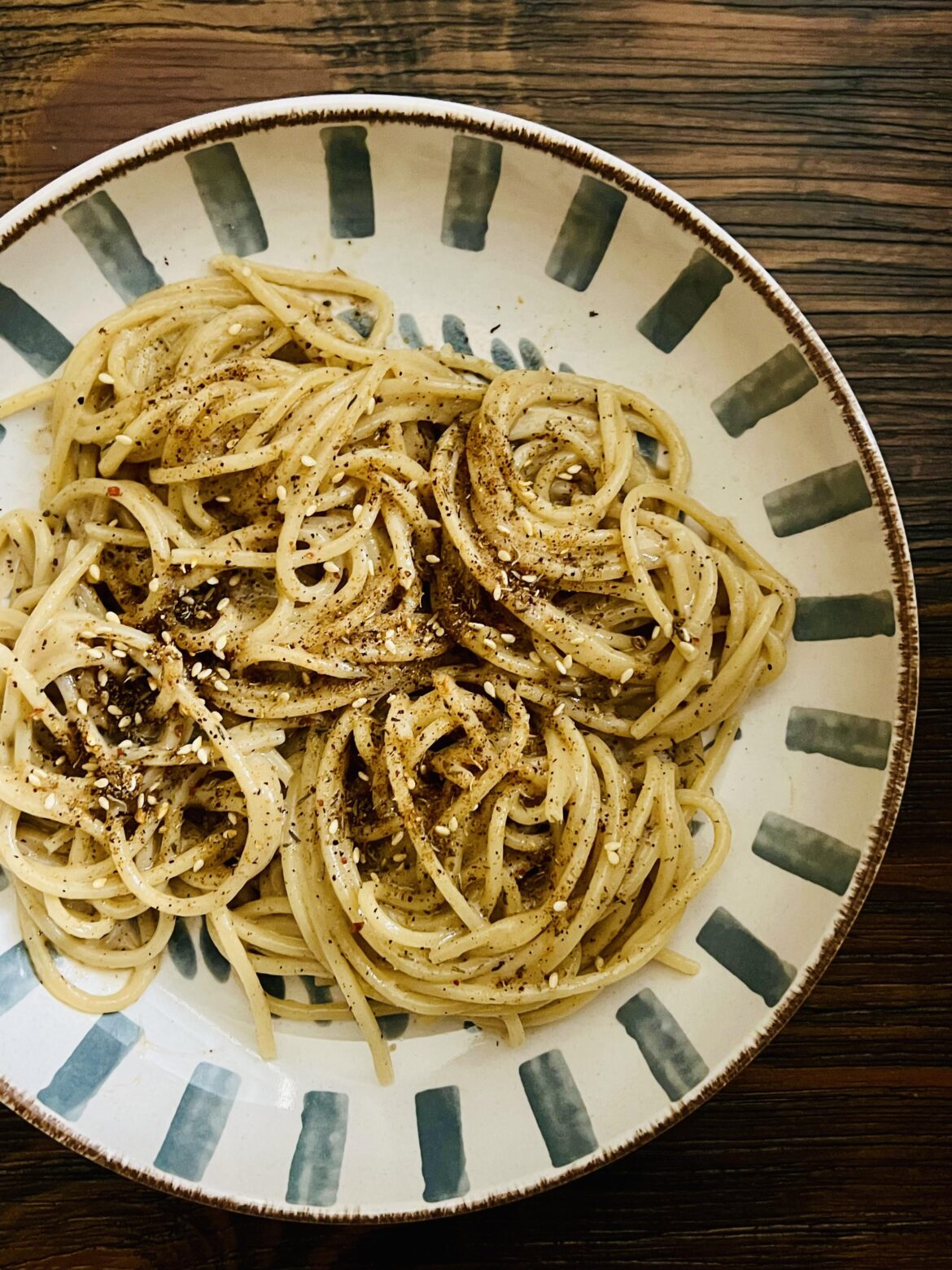 Za’atar Cacio e Pepe (Ottolenghi)