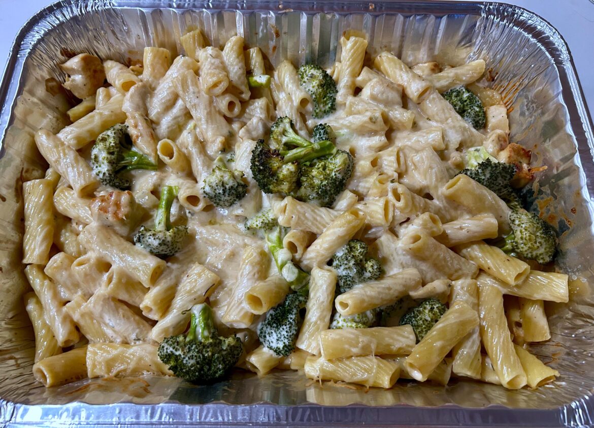 Garlic Alfredo Pasta 🍝