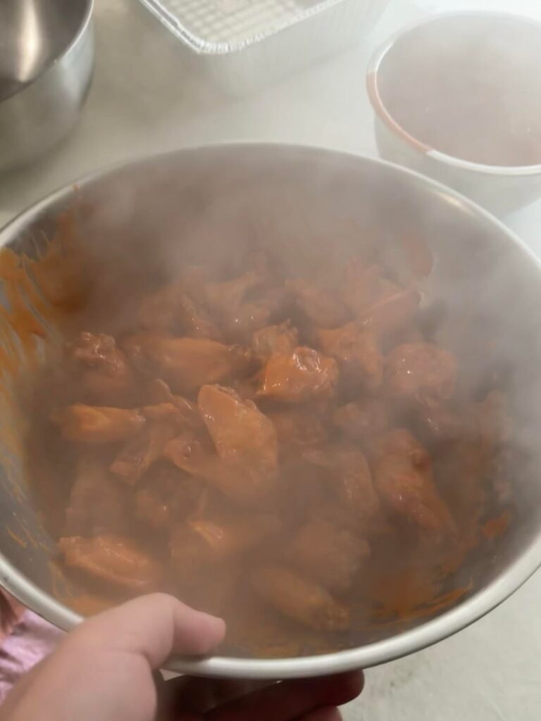 Sauced and tossed on a cold day in Chicago.