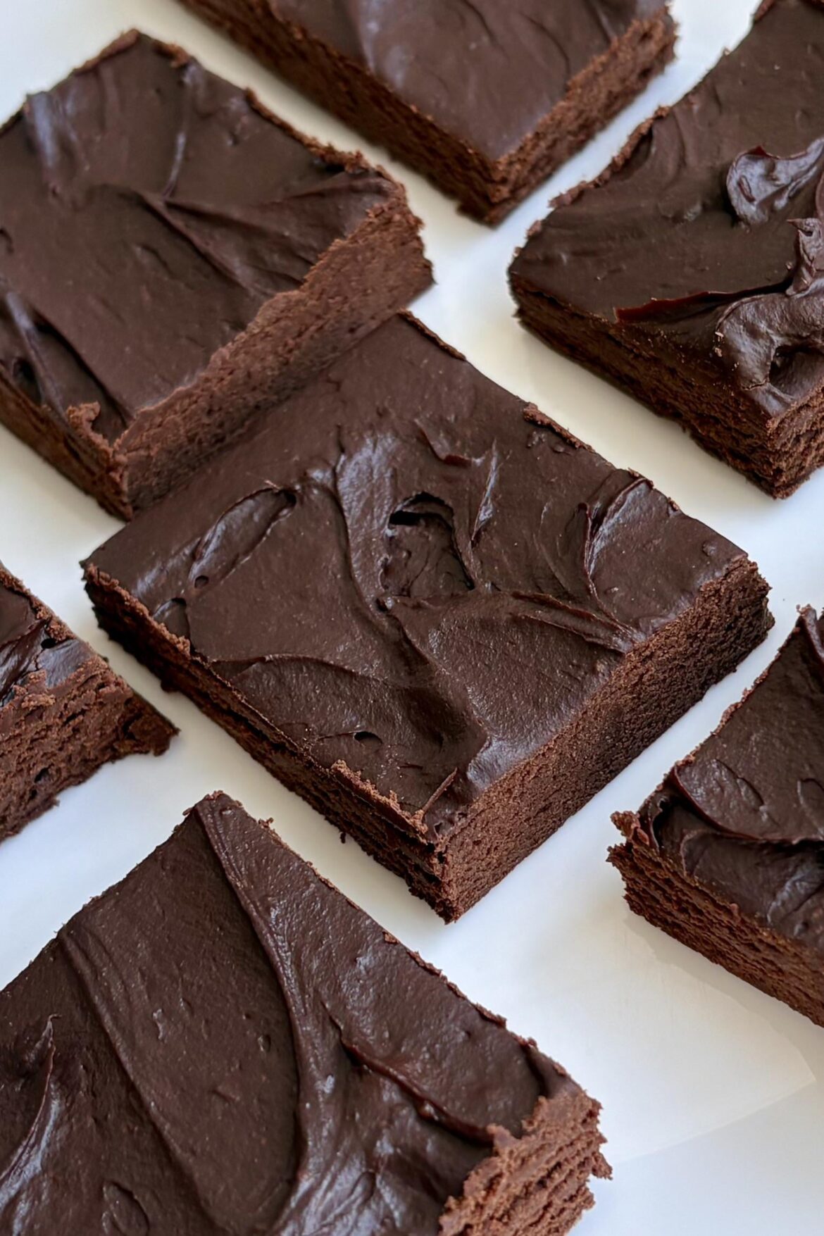 Chocolate avocado fudge