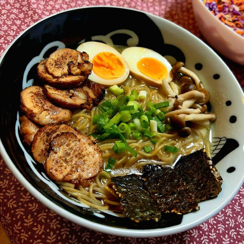 Homemade Tori paitan with Tori chashu