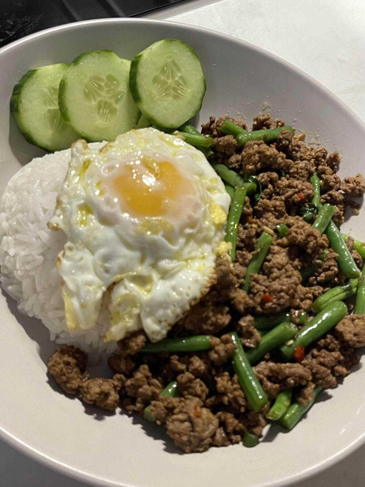 [homemade] Pad Kra Pow - My Sunday go to!