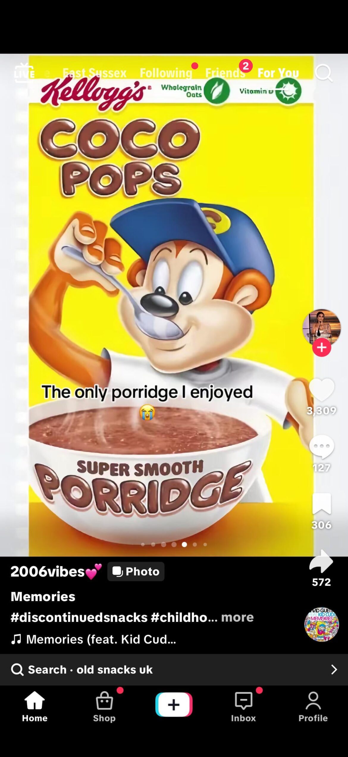 Tldr; hunting for cocopop porridge (discontinued)