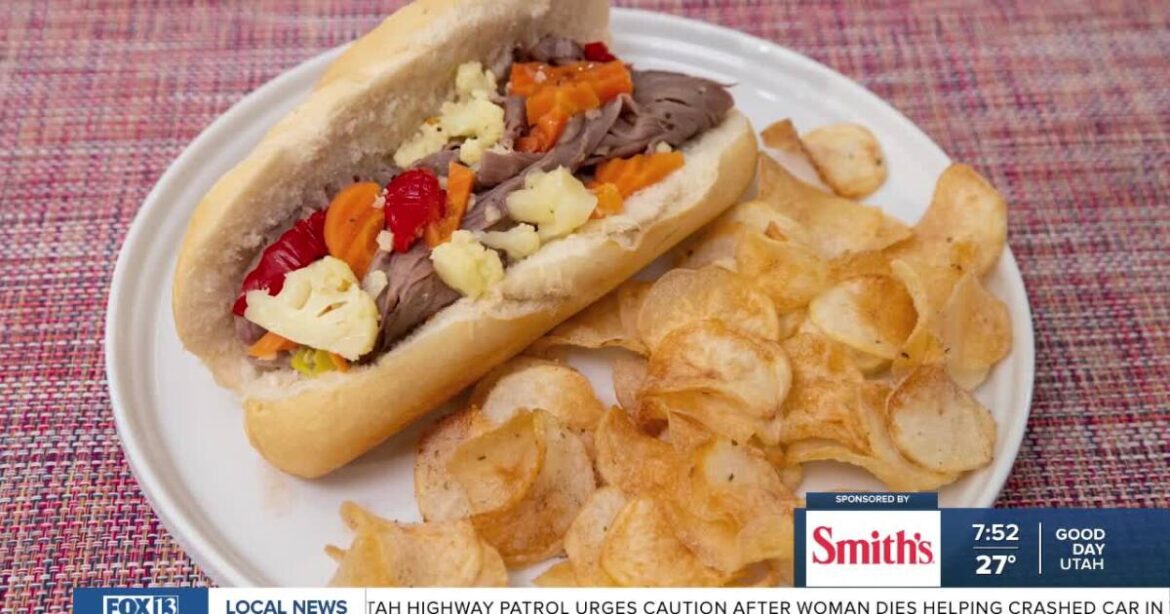Italian Beef Sandwiches with Homemade Salt and Vinegar Chips Italian Beef Sandwiches with Homemade Salt and Vinegar Chips