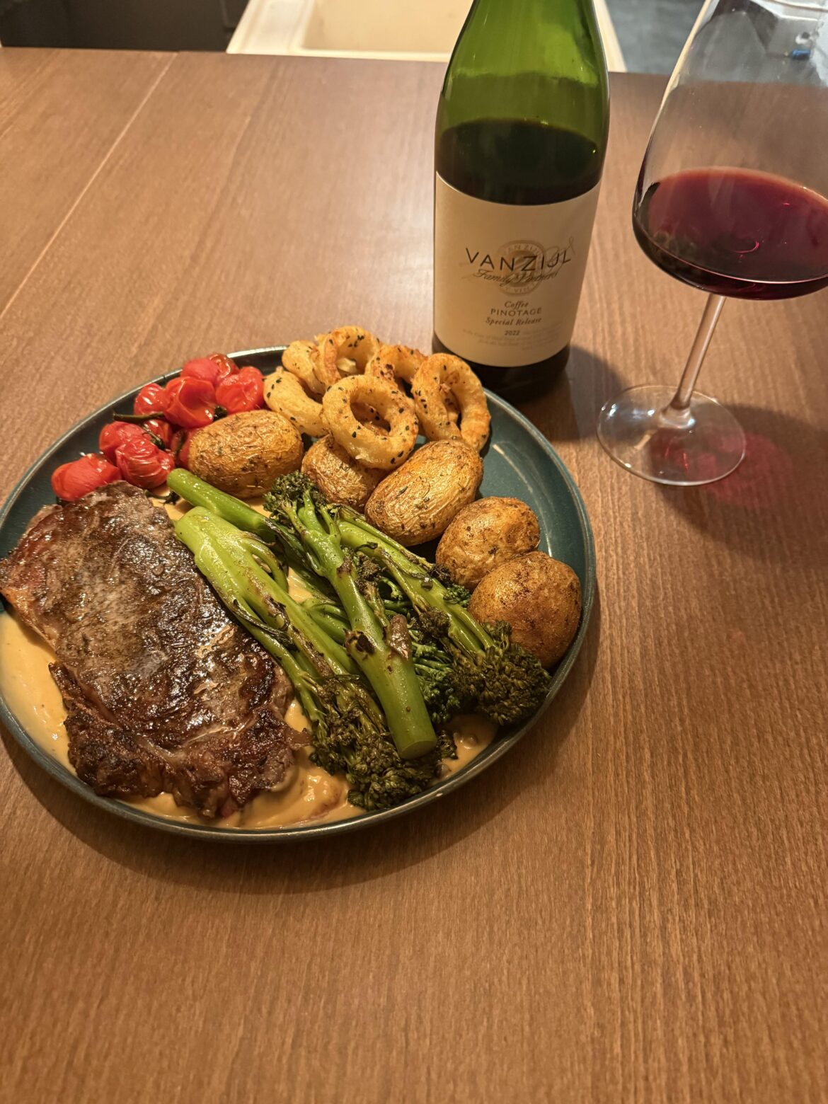 Steak Dinner from a few weeks back. Do your worst