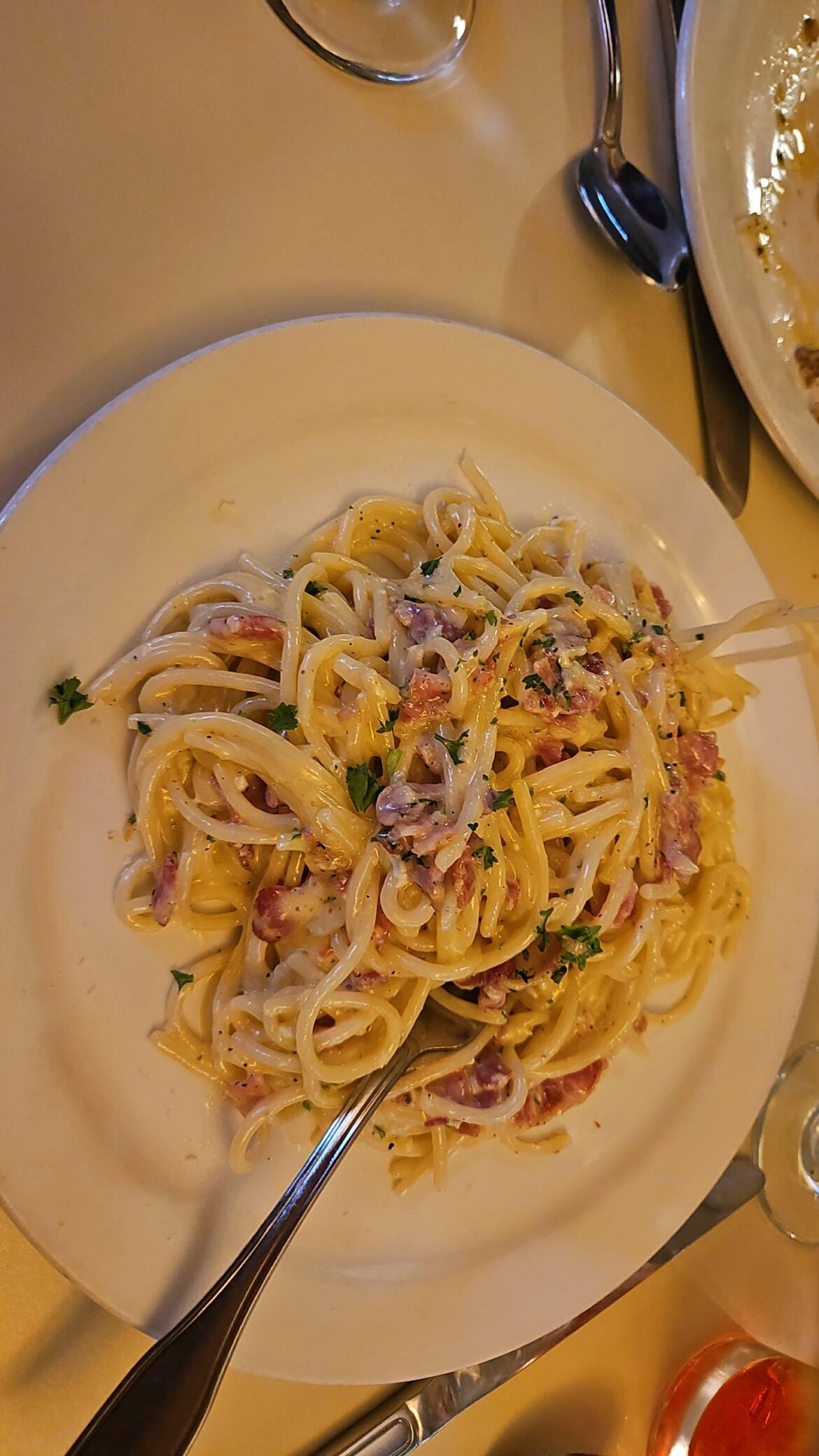 Classic Carbonara Pasta!