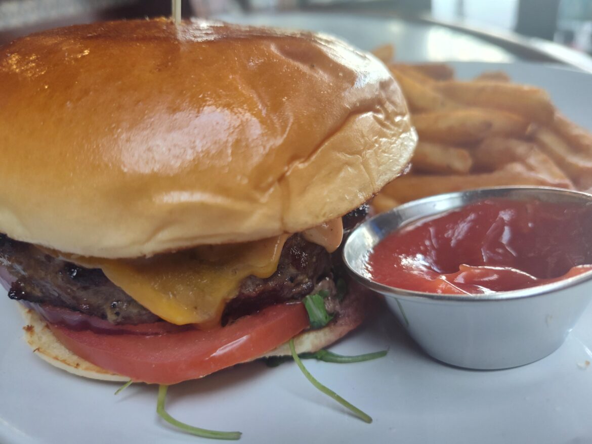 Rasselbock Burger at Rasselbock kitchen and Beer Garden