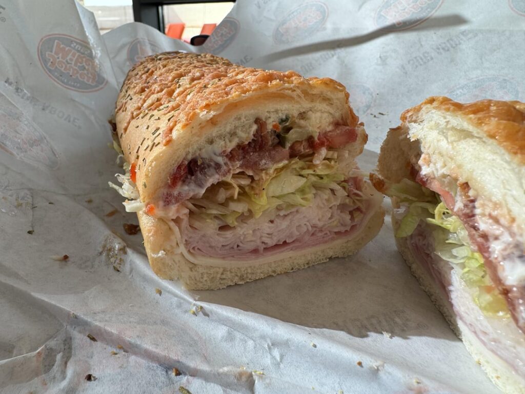 I also went to Jersey Mike’s today. This time in Farmington, UT.