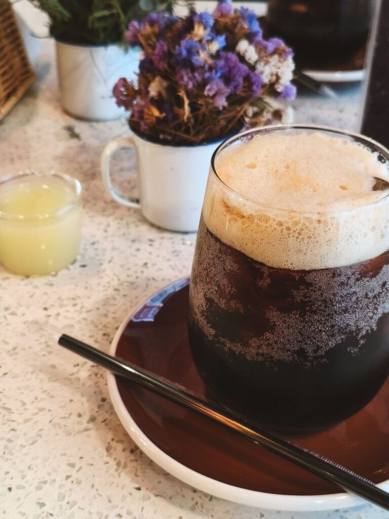 Cold Brew with a hint of lemon to refresh your day