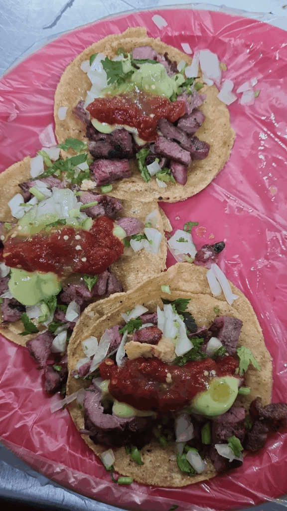 Tacos de arrachera
