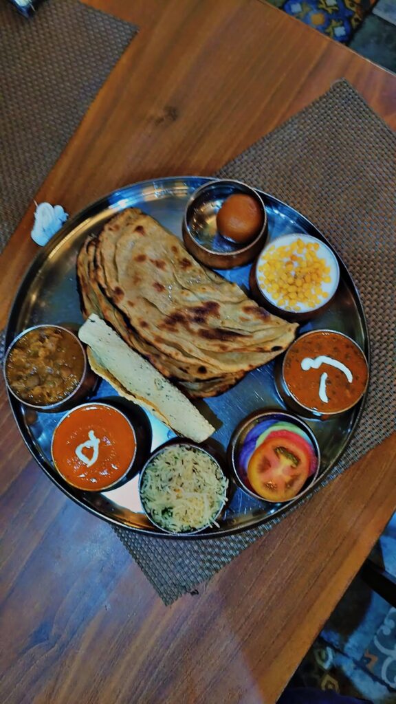 Diet starts… after this thali. 😜