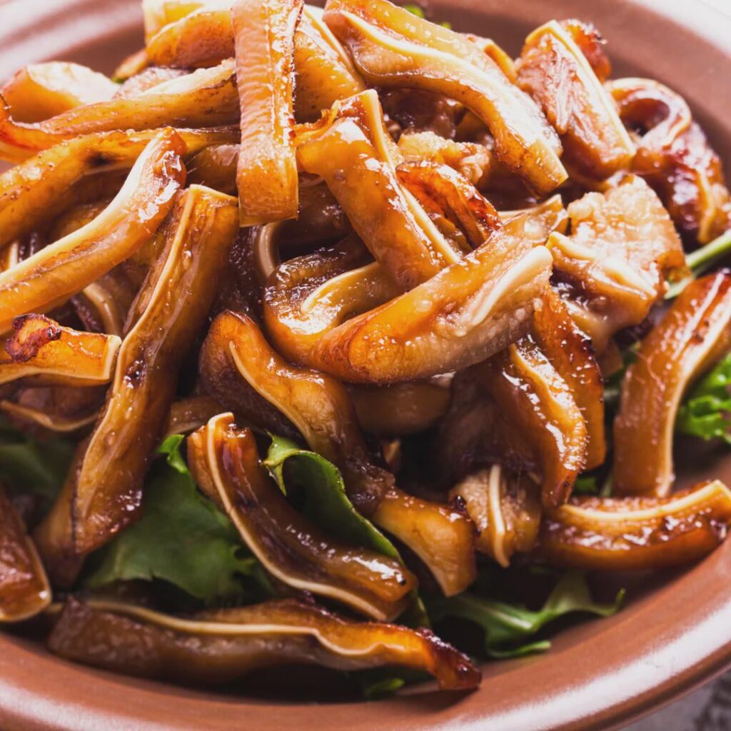 Sichuan Red Chili Oil Pig Ear Salad