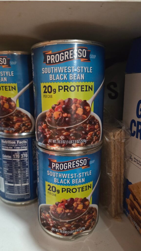 Progresso Soup Conflicting Label