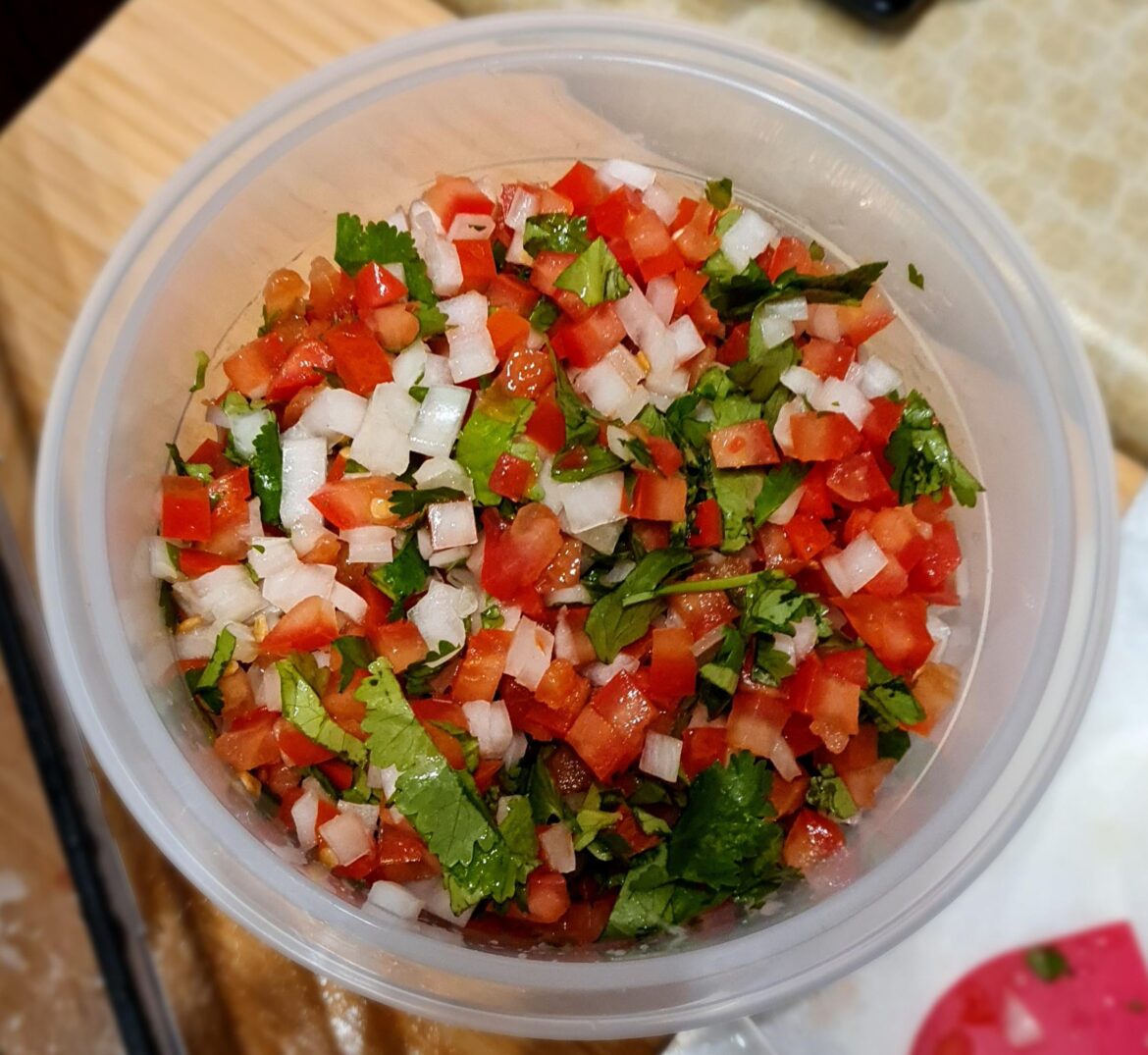 Pico de Gallo [homemade]