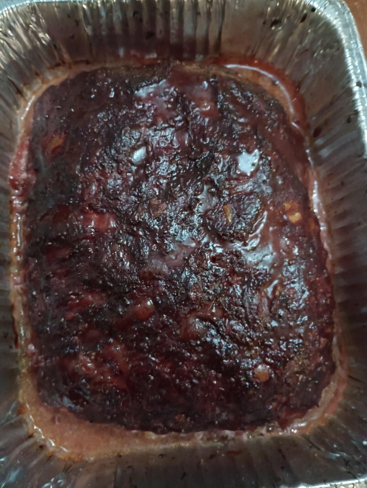 Elk bacon meatloaf