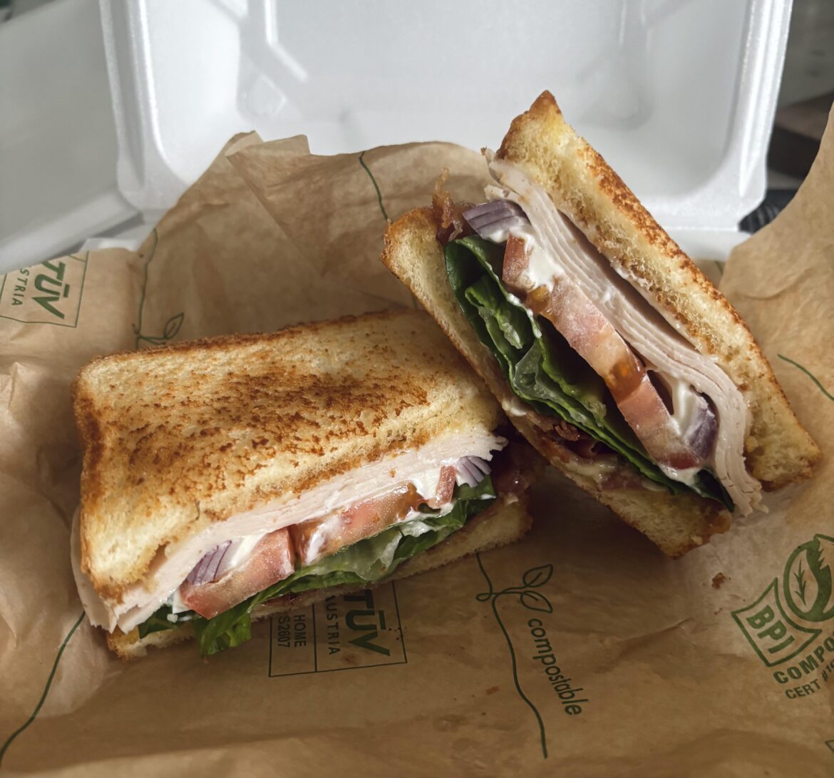 Isn’t a club sandwich supposed to have three layers of bread?