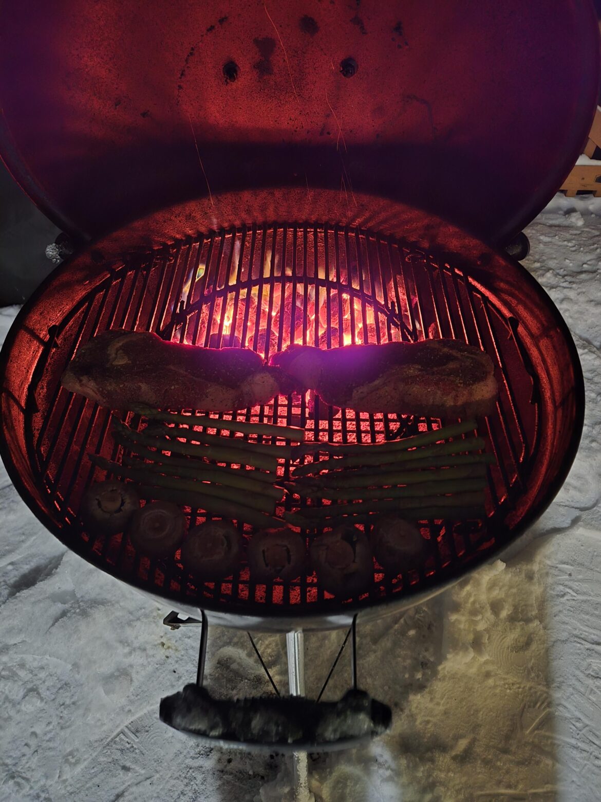 Snow? Monday? Still gotta eat