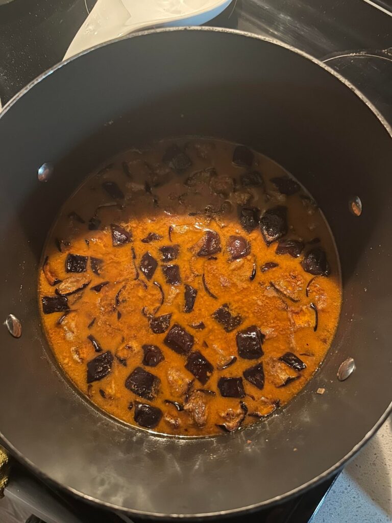 Shish Andaz/Persian Walnut and Eggplant Stew