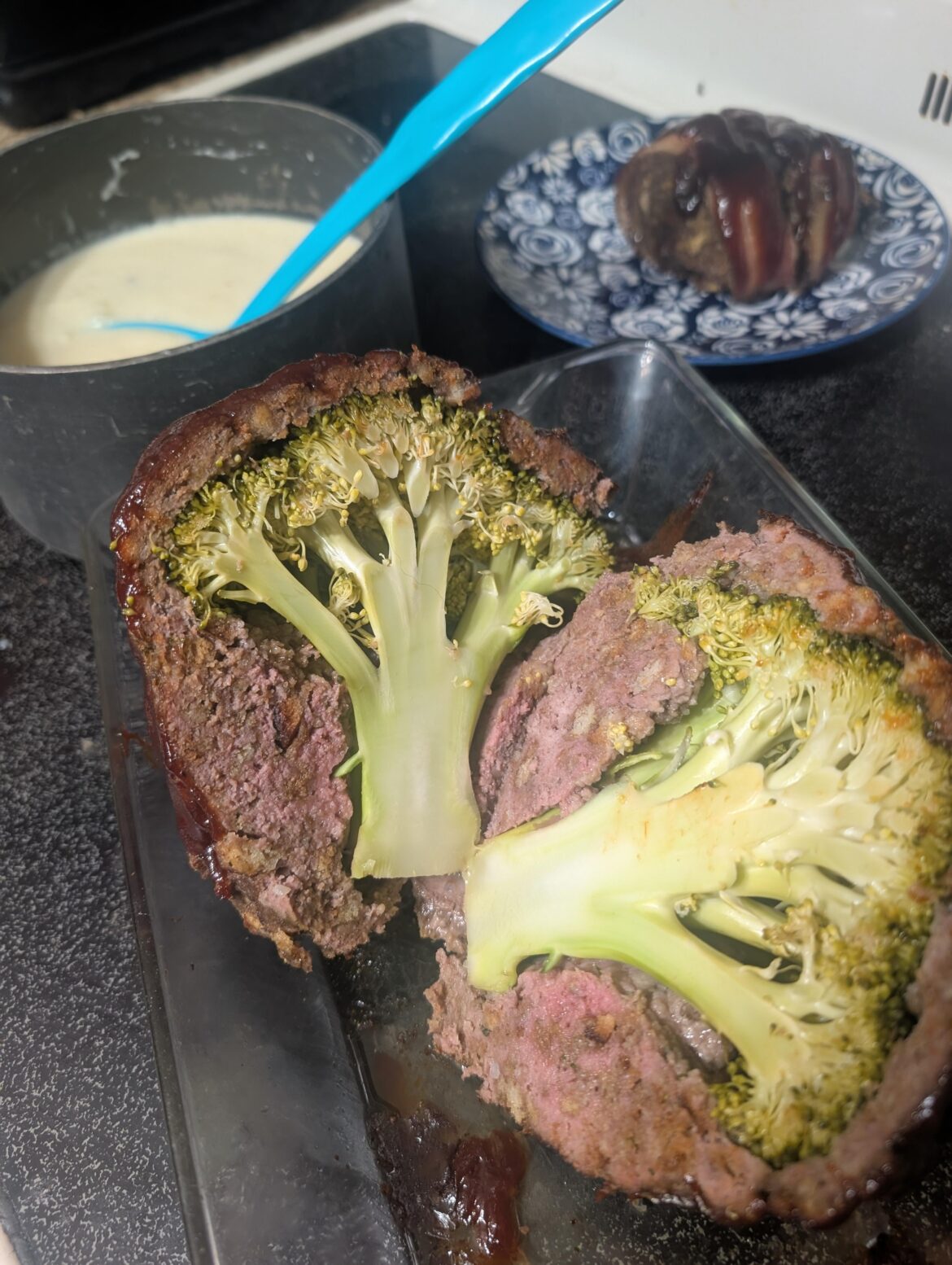 I made the broccoli monstrosity from a while ago