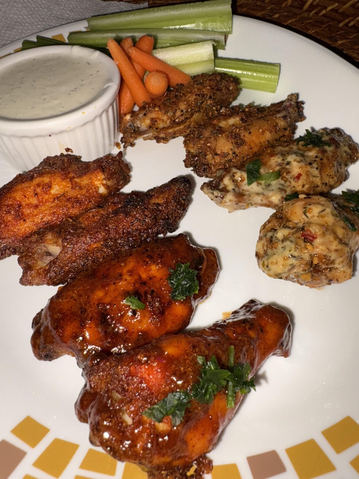 made wings for the first time