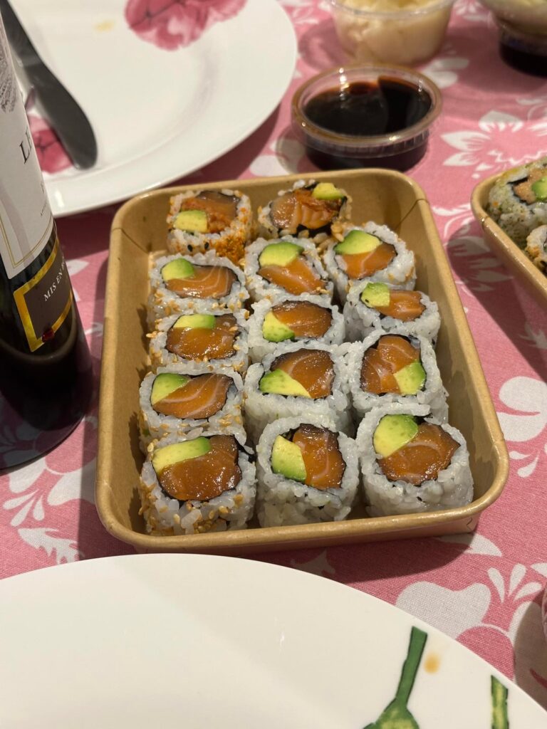 Made sushi for my parents for NYE