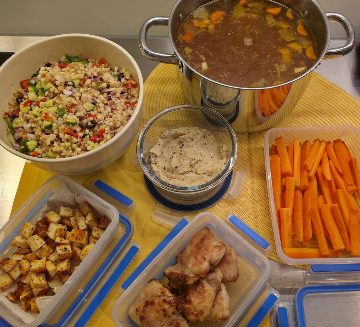 Meal prep before eye surgery