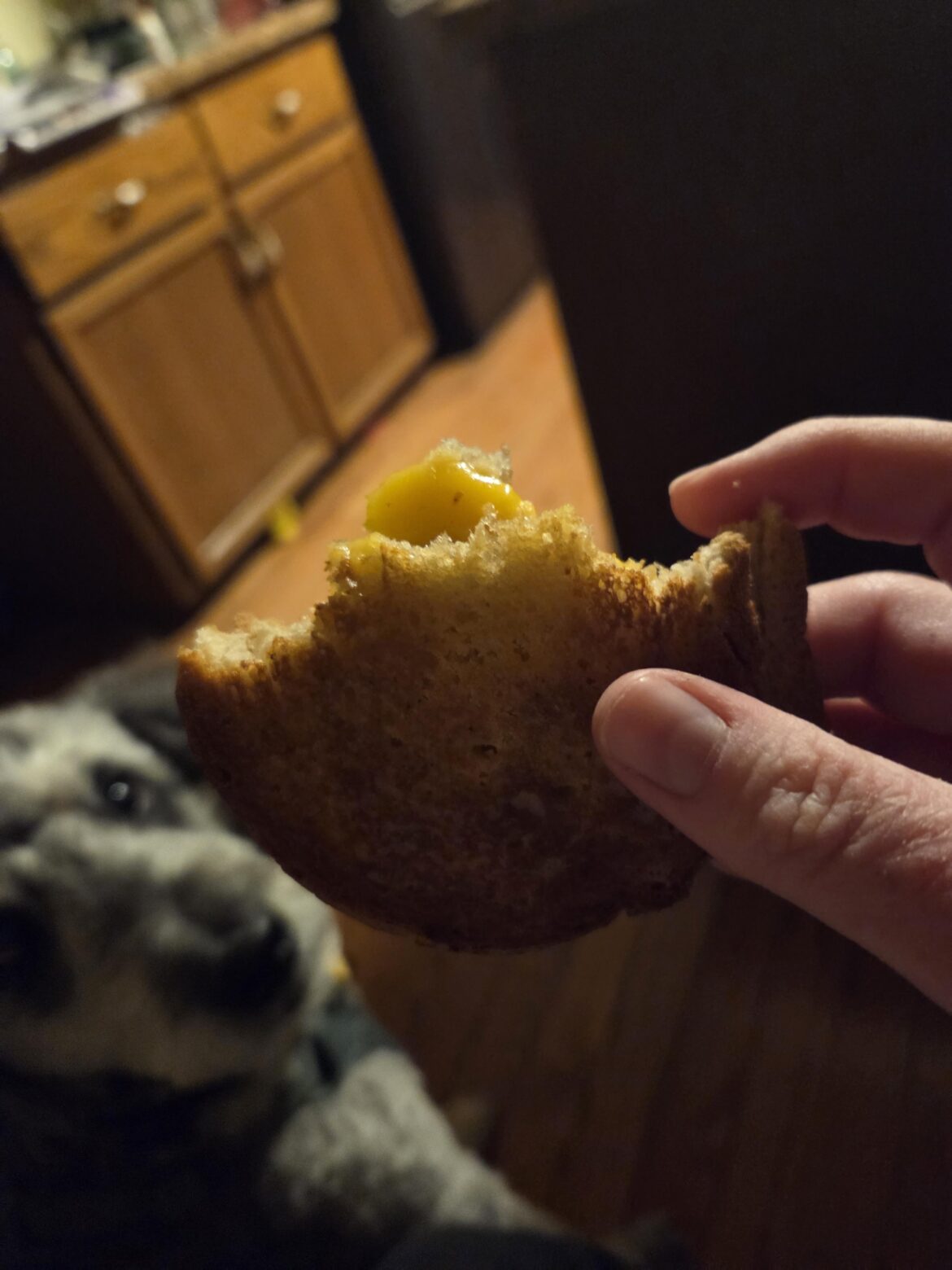 Air fryer grilled cheese.