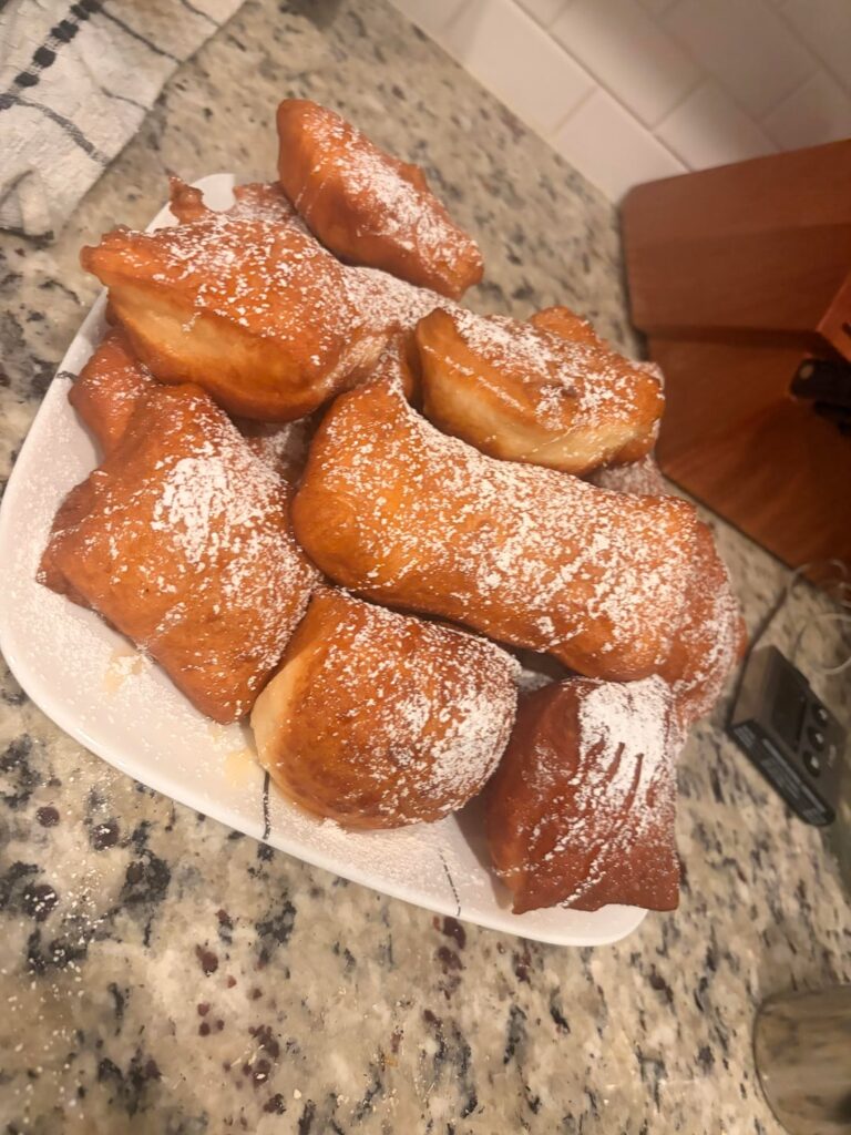 First time making beignets!
