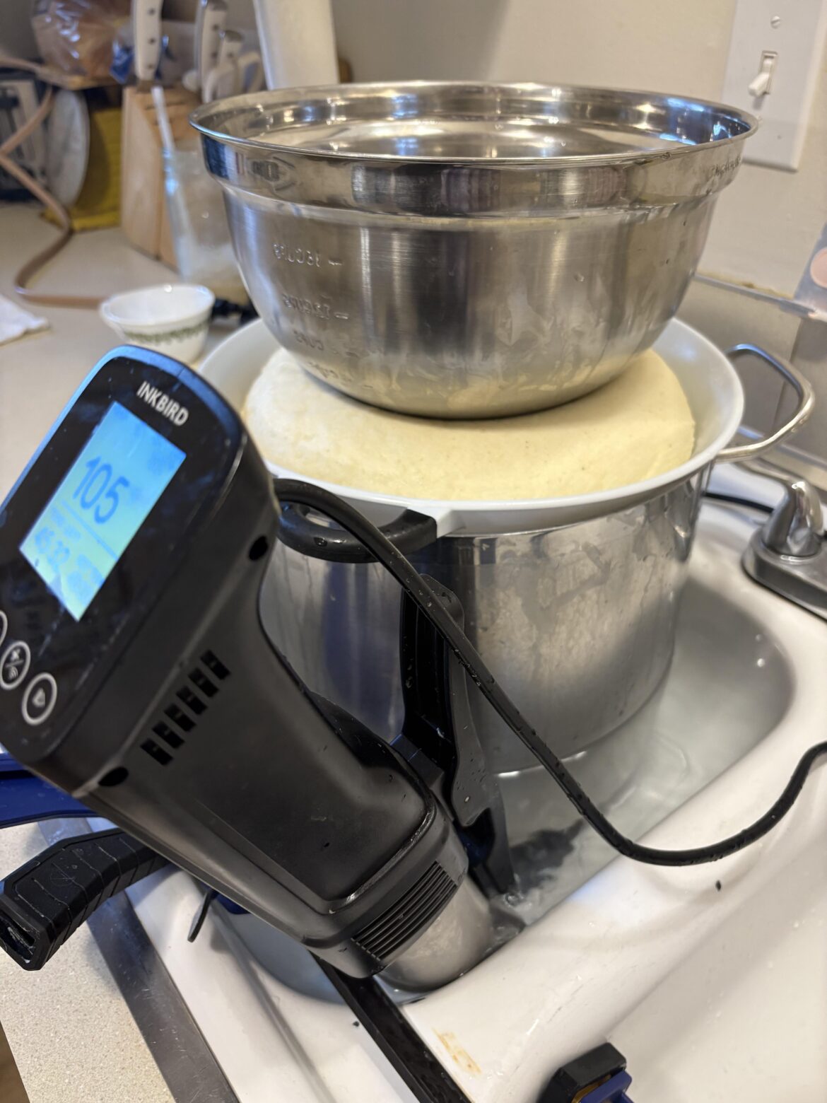 I use a souse vide to make cheese. It’s great for exact milk and curd l temps and it works beautifully. Just found this sub!