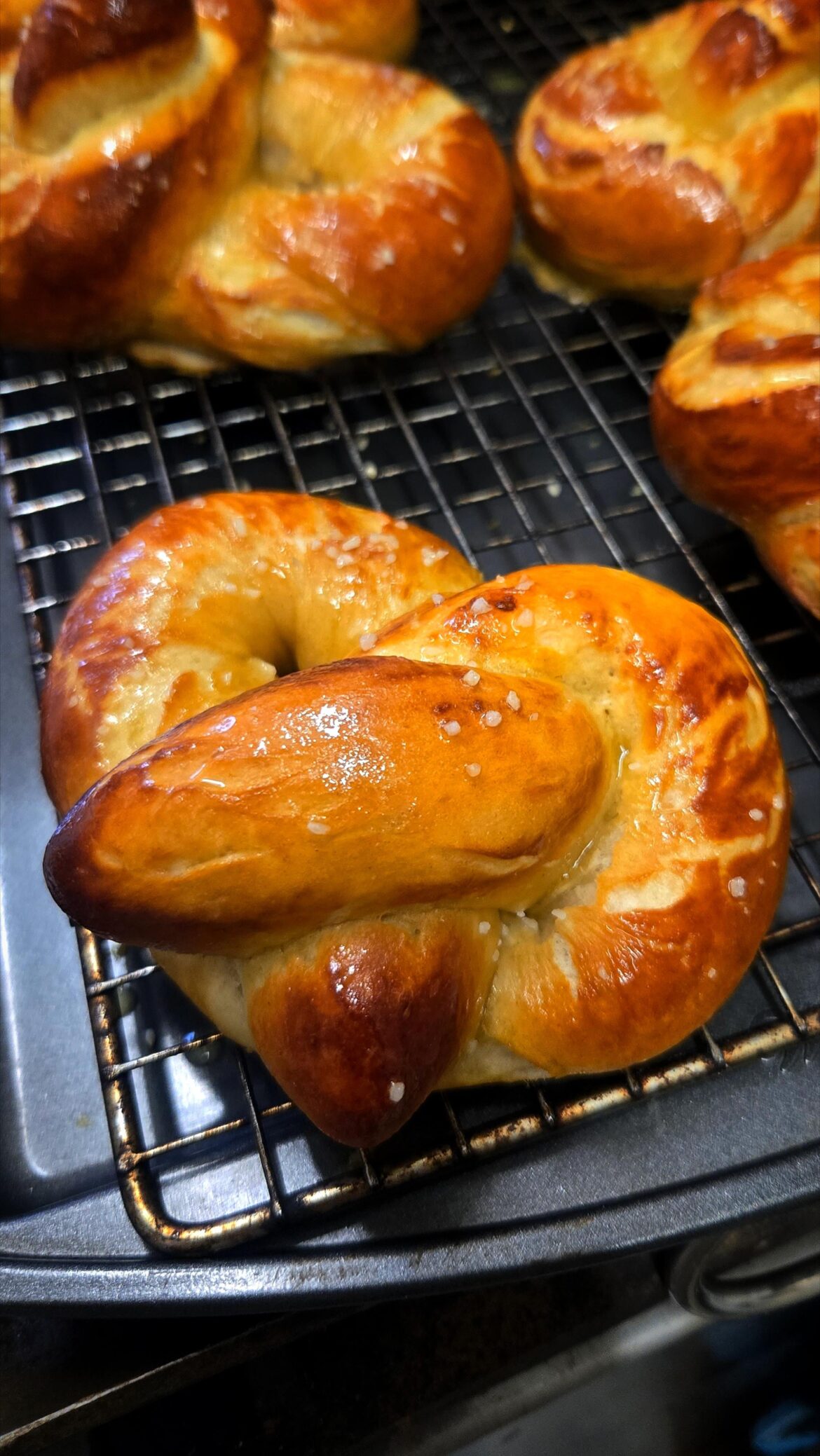 First shot at Soft Pretzels