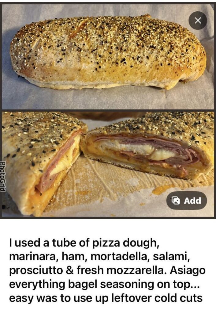 Homemade Stromboli