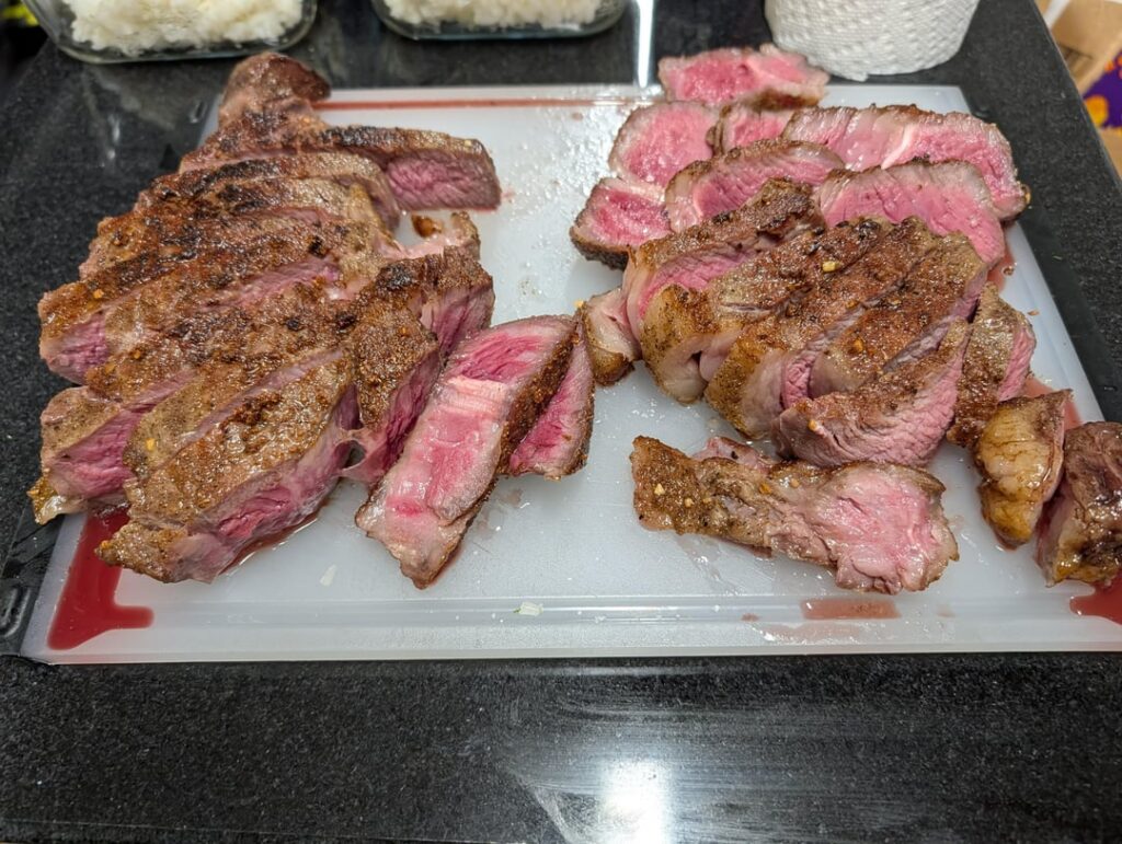 Creamy Cilantro Ribeye Steak bowls