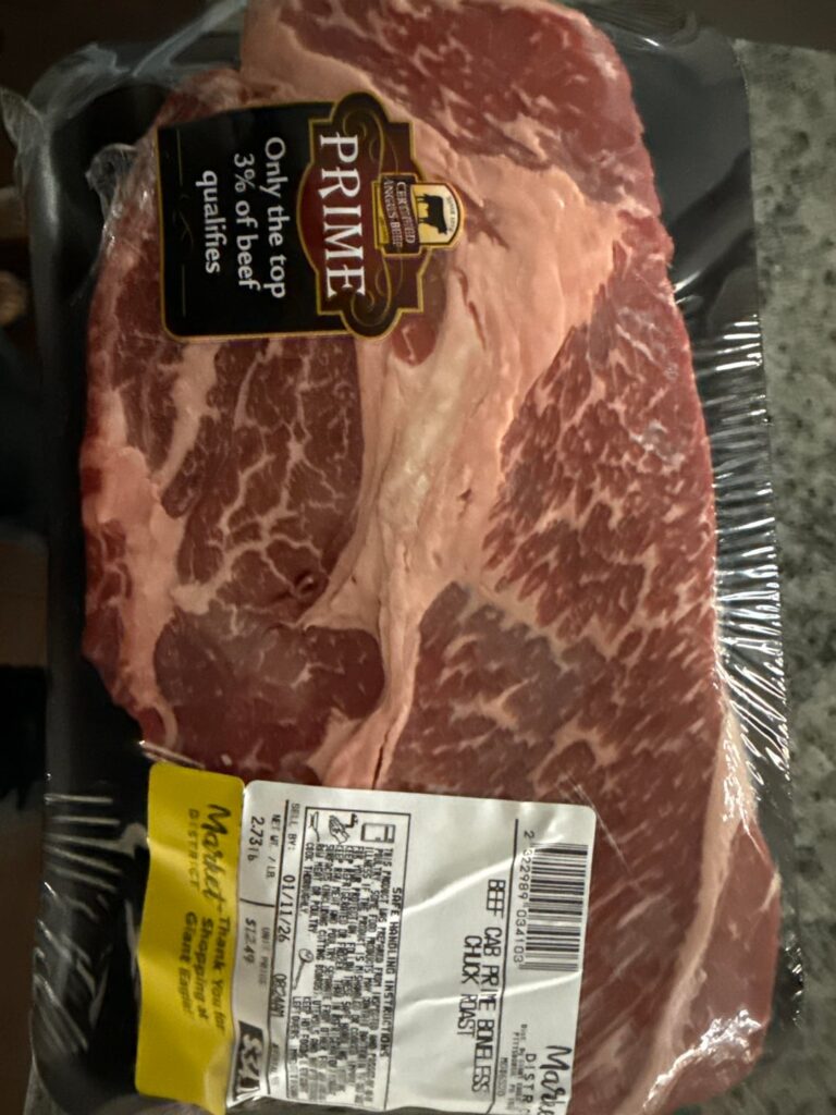 Roast me - First Chuck Roast